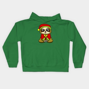 Elf Sloth Kids Hoodie